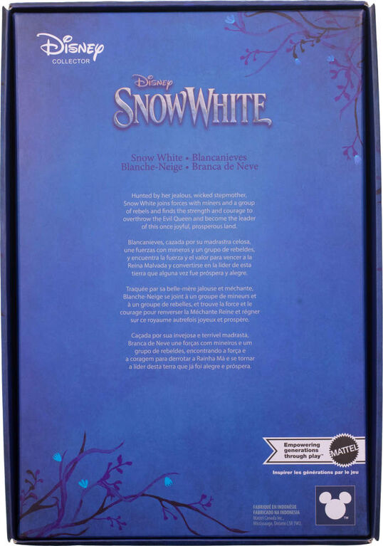 Disney Collector Snow White Collectible Fashion Doll Inspired by Disney Live Action Movie