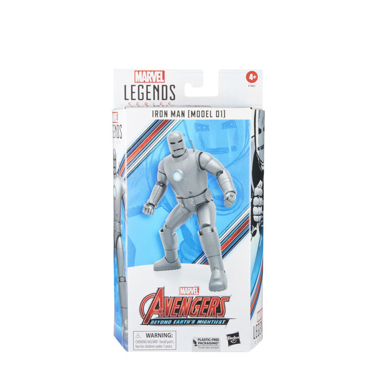 Marvel Legends Series Iron Man (Model 01) Avengers 60th Anniversary Collectible 6 Inch Action Figure