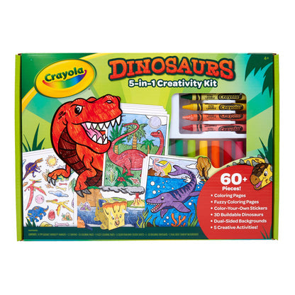Crayola Dinosaur Adventure 5-in-1 Creativity Kit - Craft Set