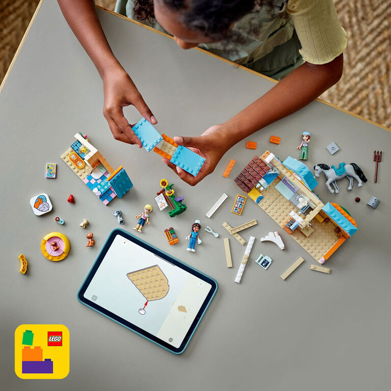 LEGO Friends Horse and Pet Vet Clinic -Veterinarian Playset for Girls and Boys