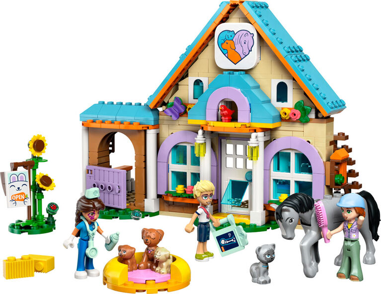 LEGO Friends Horse and Pet Vet Clinic -Veterinarian Playset for Girls and Boys