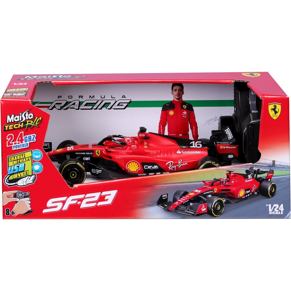 Maisto 1:43 Ferrari SF-24 w/Helmet (Sainz)